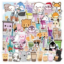 50pcs/pack Bubble Tea Cute Animal Sticker Decoration Computer Luggage Water Cup Mobile Phone Personalized Waterproof Sticker Toy
50pcs/pack Bubble Tea Cute Animal Sticker Decoration Computer Luggage Water Cup Mobile Phone Personalized Waterproof Sticker Toy