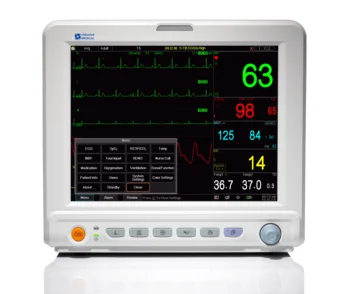Muliti-parameters Patient Monitor NIBP,Spo2, PR,ECG,RESP,EtCO2 touch screen printer Accurate Medical Equipment health hospital
Muliti-parameters Patient Monitor NIBP,Spo2, PR,ECG,RESP,EtCO2 touch screen printer Accurate Medical Equipment health hospital