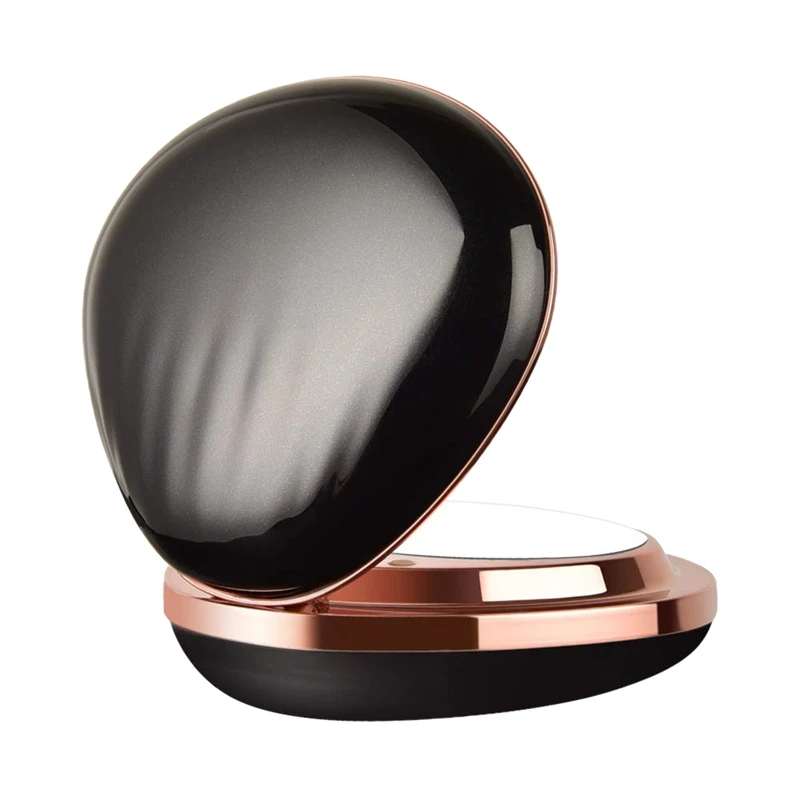 3 in 1 Rechargeable Hand Warmers, 4000 MAh Portable Power Bank Travel Makeup Mirror Folding Vanity Mirror Gifts for Women (Black
3 in 1 Rechargeable Hand Warmers, 4000 MAh Portable Power Bank Travel Makeup Mirror Folding Vanity Mirror Gifts for Women (Black