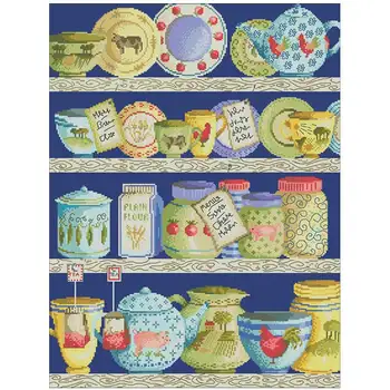 Country kitchen patterns Counted Cross Stitch 11CT 14CT DIY wholesale Chinese Cross Stitch Kits Embroidery Needlework Sets
Country kitchen patterns Counted Cross Stitch 11CT 14CT DIY wholesale Chinese Cross Stitch Kits Embroidery Needlework Sets