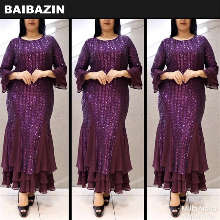 BAIBAZIN African Dress for Women Oversized Evening Gown Sparkling Chiffon Layered Ruffled New Explosion Dress
BAIBAZIN African Dress for Women Oversized Evening Gown Sparkling Chiffon Layered Ruffled New Explosion Dress