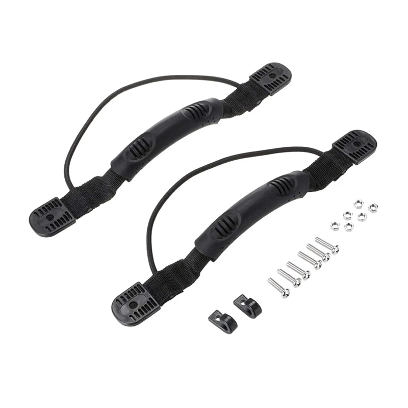 2Pcs/ Set Kayak Canoe Handles Boat Side Mount Carry Handle with Bungee DIY Canoe Accessories Kayak side CY02
2Pcs/ Set Kayak Canoe Handles Boat Side Mount Carry Handle with Bungee DIY Canoe Accessories Kayak side CY02