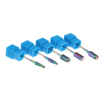 5PCS Carbide Nail Rotary Drill Bits Polisher Gel Remover Cuticle Clean Rainbow Burr For Electric Manicure Machine Accessory
5PCS Carbide Nail Rotary Drill Bits Polisher Gel Remover Cuticle Clean Rainbow Burr For Electric Manicure Machine Accessory