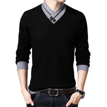 New Mens Sweaters 2019 New Fahsion V Neck Winter Sweater Men Pullover Long Sleeve Casual Men Jumper Sweater Fashion Clothes
New Mens Sweaters 2019 New Fahsion V Neck Winter Sweater Men Pullover Long Sleeve Casual Men Jumper Sweater Fashion Clothes