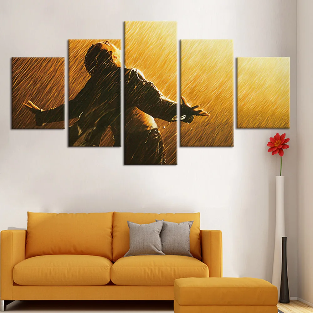 No Framed Canvas 5Pcs The Shawshank Redemption Wall Art Posters Pictures Paintings Home Decor Accessories Living Room Decoration
No Framed Canvas 5Pcs The Shawshank Redemption Wall Art Posters Pictures Paintings Home Decor Accessories Living Room Decoration
