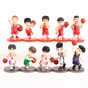 Slam Dunk Hanamichi Sakuragi Rukawa Kaede Mitsui Hisashi Miyagi Ryota Akagi Takenori Mini PVC Figures Toys 5pcs/set
Slam Dunk Hanamichi Sakuragi Rukawa Kaede Mitsui Hisashi Miyagi Ryota Akagi Takenori Mini PVC Figures Toys 5pcs/set