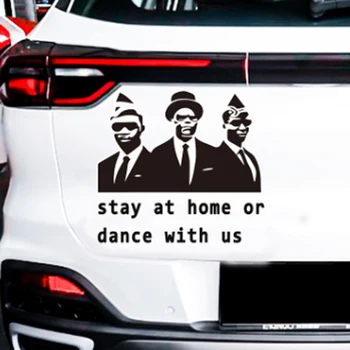 Stay At Home Or Dance With Us printed Stickers for Car Funny Vinyl Decal
Stay At Home Or Dance With Us printed Stickers for Car Funny Vinyl Decal