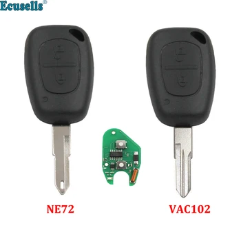2 Buttons Remote Key 433MHz with PCF7946 chip for Renault Master Traffic Kango Vauxhall Vivaro Movano NE72 or VAC102 Blade 
2 Buttons Remote Key 433MHz with PCF7946 chip for Renault Master Traffic Kango Vauxhall Vivaro Movano NE72 or VAC102 Blade