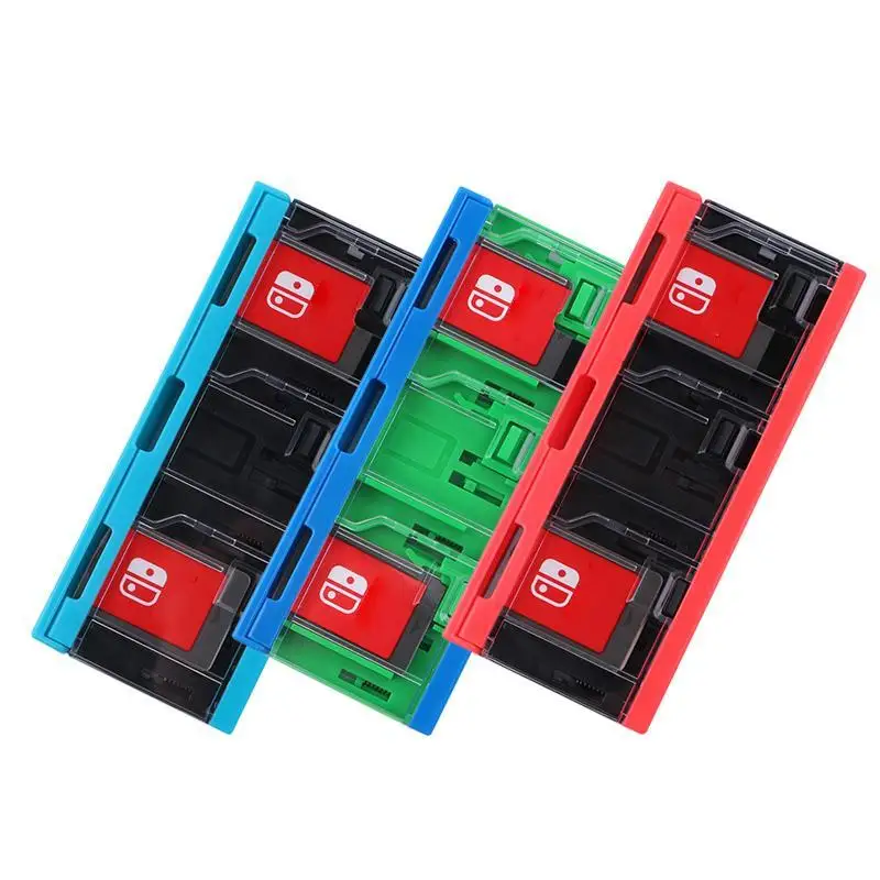 6 Slots Game Card Cartridge Push Card Case Storage Box for NS Switch Games Holder Cartridges Collect Protect
6 Slots Game Card Cartridge Push Card Case Storage Box for NS Switch Games Holder Cartridges Collect Protect