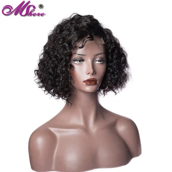Mshere Afro lace front curly wig with baby hair 4X4 Bob human hair short wigs for women Brazilian remy wig black human hair 150%
Mshere Afro lace front curly wig with baby hair 4X4 Bob human hair short wigs for women Brazilian remy wig black human hair 150%