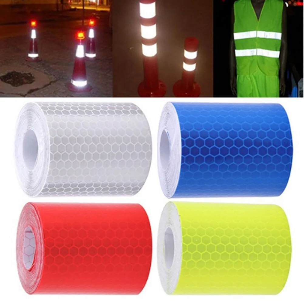 Warning Light Warning Tape Strip Stickers Reflector Protective Sticker Reflective Film Car Safety Mark Reflective 3m X 5cm
Warning Light Warning Tape Strip Stickers Reflector Protective Sticker Reflective Film Car Safety Mark Reflective 3m X 5cm
