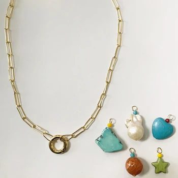 long necklace multiple kinds pendants to choose DIY neck accessories for women party wedding statement fashion jewelry 2020
long necklace multiple kinds pendants to choose DIY neck accessories for women party wedding statement fashion jewelry 2020