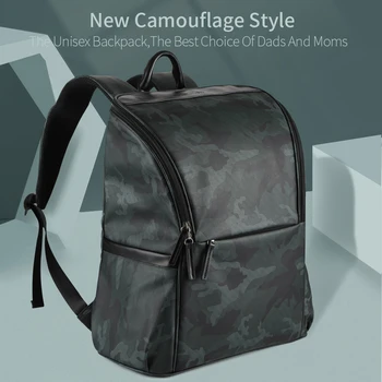 Camouflage Shoulder Waterproof Mummy Bag Daddy Backpack Baby Care for Nursing Bag Large Capacity Multifunctional Portable Bags 
Camouflage Shoulder Waterproof Mummy Bag Daddy Backpack Baby Care for Nursing Bag Large Capacity Multifunctional Portable Bags