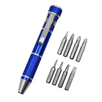 8 in 1 Aluminum Alloy Portable Precision Pencil Magnetic Screwdriver Set Screwdriver Repair Tool Kit Screwdriver Set-40
8 in 1 Aluminum Alloy Portable Precision Pencil Magnetic Screwdriver Set Screwdriver Repair Tool Kit Screwdriver Set-40