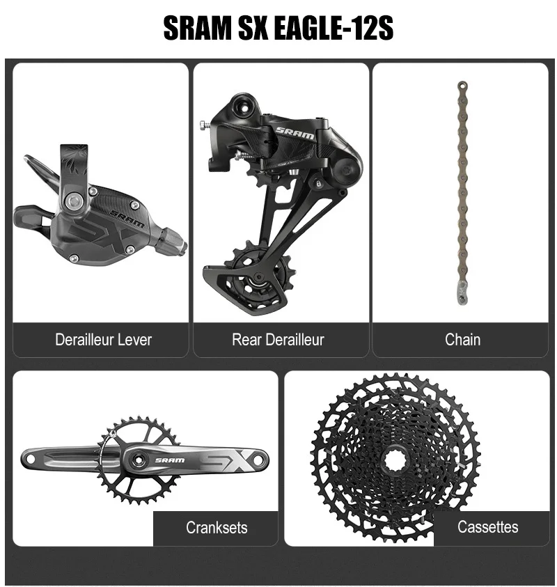 TWITTER 27.5/29 inch carbon mountain bike 1*12 Speed Double Disc Brake MTB Bicycle SX EAGLE Transmission with Inner cables
