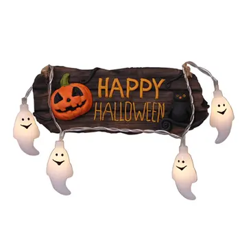 Cute Halloween Led String Light Ghost Skull Decorative Lights Fairy LED Garland Outdoor Indoor Decoration Battery
Cute Halloween Led String Light Ghost Skull Decorative Lights Fairy LED Garland Outdoor Indoor Decoration Battery
