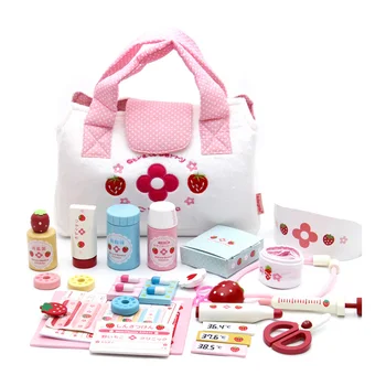 Baby Toys Strawberry Wooden Medicine Toys Children Simulation s Toys Pretend Play Educational Toys Gift
Baby Toys Strawberry Wooden Medicine Toys Children Simulation s Toys Pretend Play Educational Toys Gift
