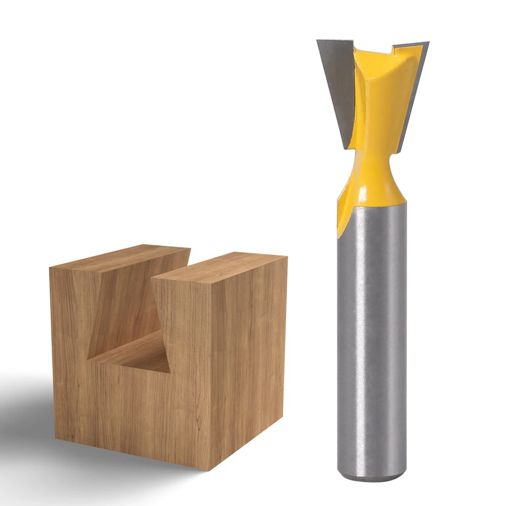 1Pcs 8mm Shank Grade Industrial Rod Dovetail Router Bit Swallow Tail Woodworking Etching Milling Tools For Wood Cutter Hand Tool
1Pcs 8mm Shank Grade Industrial Rod Dovetail Router Bit Swallow Tail Woodworking Etching Milling Tools For Wood Cutter Hand Tool