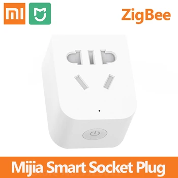 Xiaomi Mi Mijia Smart Socket Plug ZigBee Version Wireless Remote Control Timer Switches Work with Mi Home APP For Smart Home
Xiaomi Mi Mijia Smart Socket Plug ZigBee Version Wireless Remote Control Timer Switches Work with Mi Home APP For Smart Home