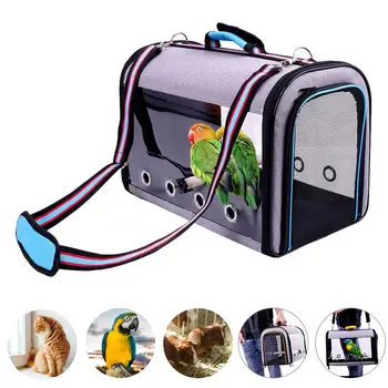 1PCS Bird Carrier Bird Travel Cage With Perch Dog Backpack Carrier For Pet Parrot Cat Rabbit 43*25*30cm 
1PCS Bird Carrier Bird Travel Cage With Perch Dog Backpack Carrier For Pet Parrot Cat Rabbit 43*25*30cm