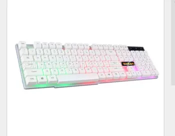 iMice Gaming Keyboard 104 Keycaps RGB Backlit Mechanical Feeling Keyboard Game Keyboards with RU Sticker for PC Laptop Computer
iMice Gaming Keyboard 104 Keycaps RGB Backlit Mechanical Feeling Keyboard Game Keyboards with RU Sticker for PC Laptop Computer