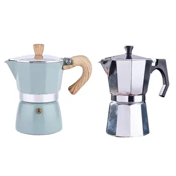 Aluminum Italian Moka Espresso Coffee Maker Percolator Stove Top Pot 3 6 Cup 
Aluminum Italian Moka Espresso Coffee Maker Percolator Stove Top Pot 3 6 Cup