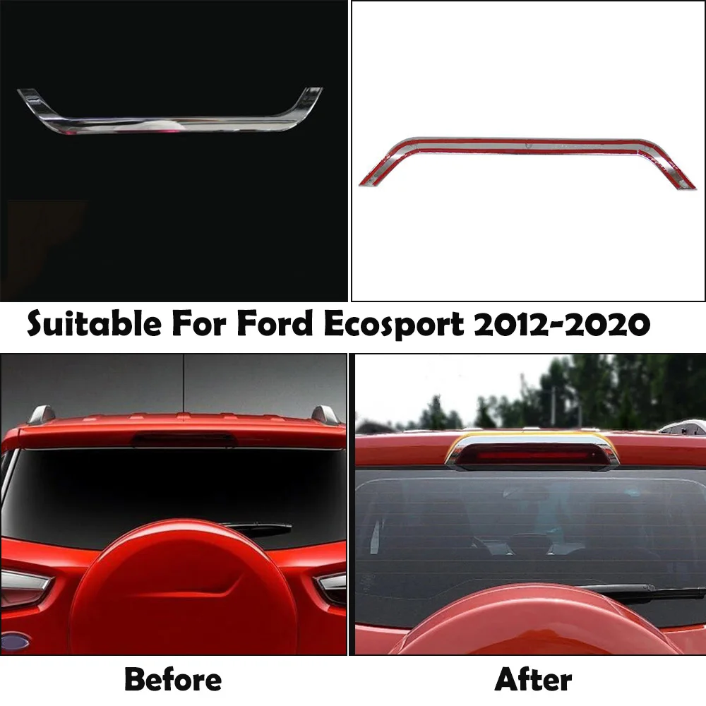 Автомобильные аксессуары для Ford Ecosport 2012-2020, хромированный задний стоп светильник сигнал из АБС-пластика
Автомобильные аксессуары для Ford Ecosport 2012-2020, хромированный задний стоп светильник сигнал из АБС-пластика