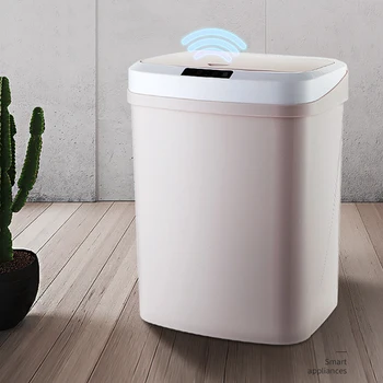 15L Smart Trash Can Intelligent Motion Sensor Rubbish Dust Bin Zero Waste Trash Bin Garbage Bag Holder For Kitchen Living Room
15L Smart Trash Can Intelligent Motion Sensor Rubbish Dust Bin Zero Waste Trash Bin Garbage Bag Holder For Kitchen Living Room