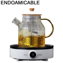 

Tetera Office Home Appliance Panela Eletrica Samovar Kettle Small Heater on Desk Cooker Pot with Set Warmer Electric Teapot