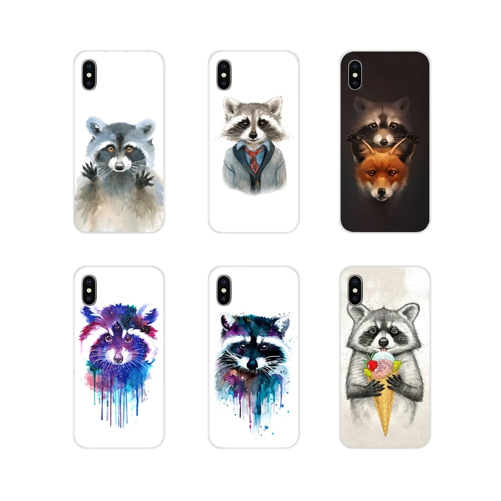 Raccoon уникальный дизайн для Huawei Honor 4C 5C 6X 7 7A 7C 8 9 10 8C 8S 8X 9X 10I 20 Lite Pro Аксессуары чехлы