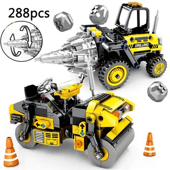 Drilling Vehicle Roller Engineering City Construction Blocks Toys Building Blocks Technic Bricks For Children Birthday Gifts
Drilling Vehicle Roller Engineering City Construction Blocks Toys Building Blocks Technic Bricks For Children Birthday Gifts