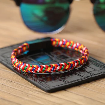 Mcllroy bracelets & bangles men Braided nylon rope colored winding bangle Bracelet homme femme Best friend bracelet personalized
Mcllroy bracelets & bangles men Braided nylon rope colored winding bangle Bracelet homme femme Best friend bracelet personalized