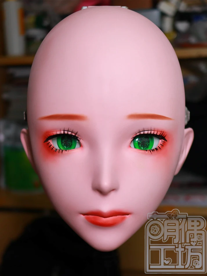 (JW-Mask18) Kigurumi Transsexuals Beauty Makeup Cosplay Silicone Half Head Mask Anime Kigurumi Masks Crossdresser BJD Doll
(JW-Mask18) Kigurumi Transsexuals Beauty Makeup Cosplay Silicone Half Head Mask Anime Kigurumi Masks Crossdresser BJD Doll
