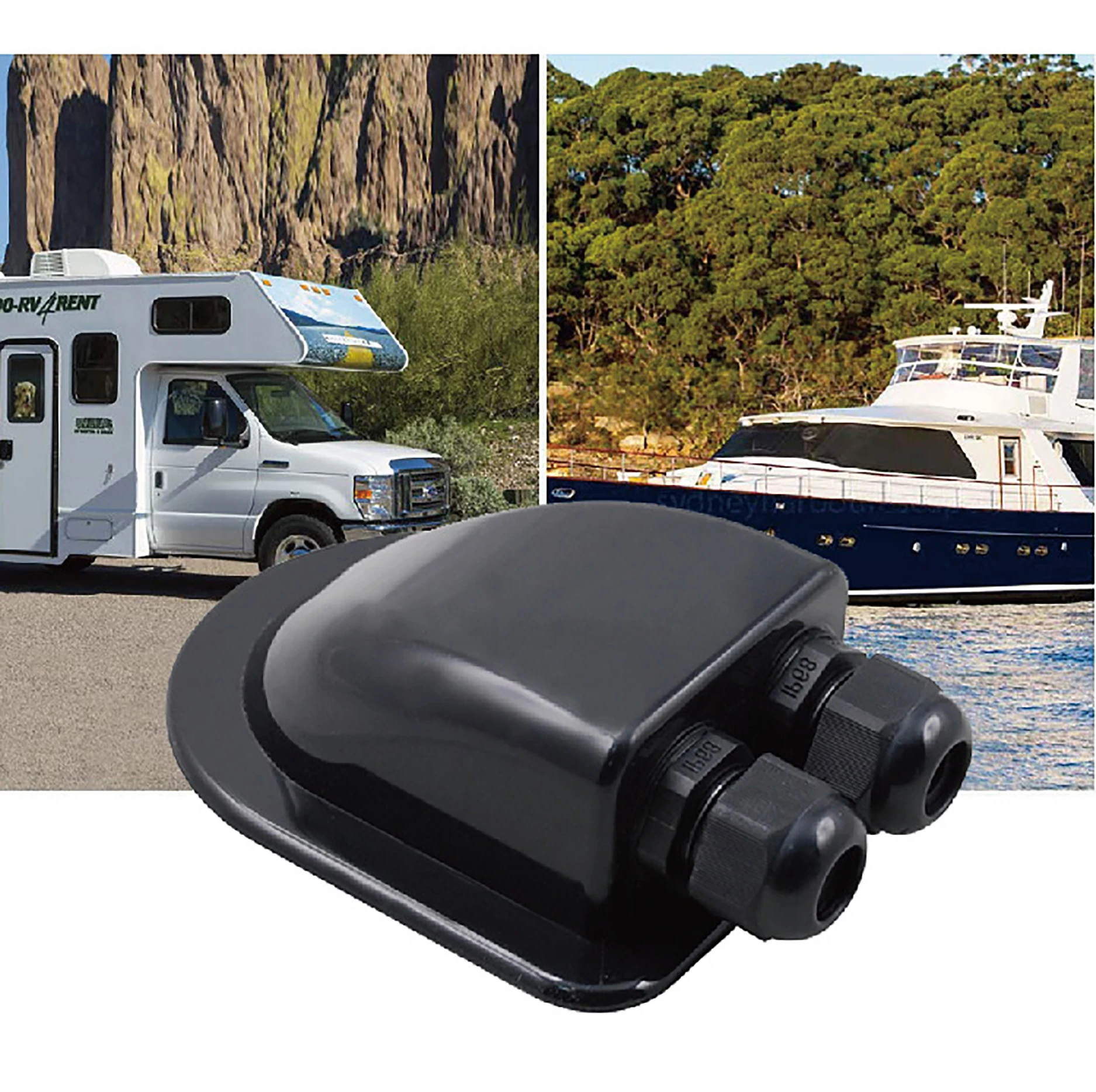 Solar Photovoltaic Module Installation IP68 Waterproof Entry Box For Outdoor RV,Yacht
Solar Photovoltaic Module Installation IP68 Waterproof Entry Box For Outdoor RV,Yacht