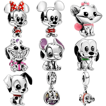 dodocharms 2020 Silver Color Pink Daisy Flower Charm Fit Brand Bracelet Original Mickey Minnie Clownfish Cat Beads DIY Jewelry
dodocharms 2020 Silver Color Pink Daisy Flower Charm Fit Brand Bracelet Original Mickey Minnie Clownfish Cat Beads DIY Jewelry