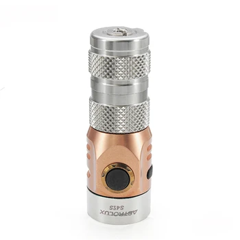 Astrolux S42S Stainless Steel 4xNichia 219C/XP-G3 2023LM Rechargeable Mini LED Flashlight for Camping Torch Hunting Lantern
Astrolux S42S Stainless Steel 4xNichia 219C/XP-G3 2023LM Rechargeable Mini LED Flashlight for Camping Torch Hunting Lantern