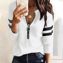 Retro Sweater Beige Knitted Polo Shirt Striped Long Sleeve Sweater Fashion Loose Pullover Womens Winter Sweaters Warm Sweater
Retro Sweater Beige Knitted Polo Shirt Striped Long Sleeve Sweater Fashion Loose Pullover Womens Winter Sweaters Warm Sweater