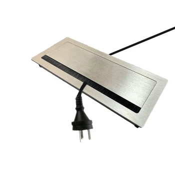 30*12cm Aluminum Alloy Table Line Hole Cover Desk Outlet Desktop Hole Wire Cover Rectangular Threading Box Office Accessories
30*12cm Aluminum Alloy Table Line Hole Cover Desk Outlet Desktop Hole Wire Cover Rectangular Threading Box Office Accessories