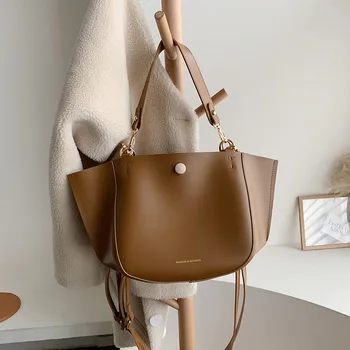 Fashion Casual Tote PU Bucket Tote Bag Sense of Luxury Handbags With Hand Bucket Bags bolsos Tote Bags for Women 2020
Fashion Casual Tote PU Bucket Tote Bag Sense of Luxury Handbags With Hand Bucket Bags bolsos Tote Bags for Women 2020