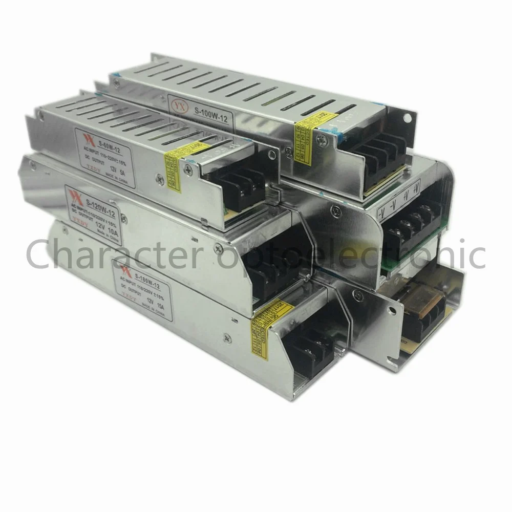 Ultra-Thin LED Power Supply DC12V 60W 100W 150W 200W 300W Adapter LED Lighting Transformer 220V 12V 24V For Led Strip
Ultra-Thin LED Power Supply DC12V 60W 100W 150W 200W 300W Adapter LED Lighting Transformer 220V 12V 24V For Led Strip