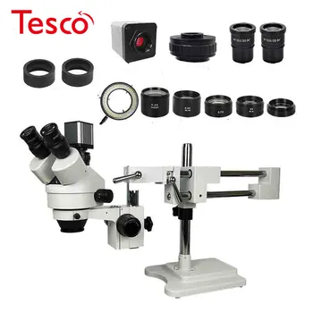 38MP 2.1-90X Double Boom Arm HDMI USB Trinocular Stereo Soldering Microscope Camera Lens Zoom Phone Repair Tools
38MP 2.1-90X Double Boom Arm HDMI USB Trinocular Stereo Soldering Microscope Camera Lens Zoom Phone Repair Tools