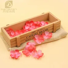 100pcs denisfen 장미 꽃 꽃잎 인공 실크 벚꽃 가짜 꽃 결혼식 장식 홈 액세서리 afp1126(China)
