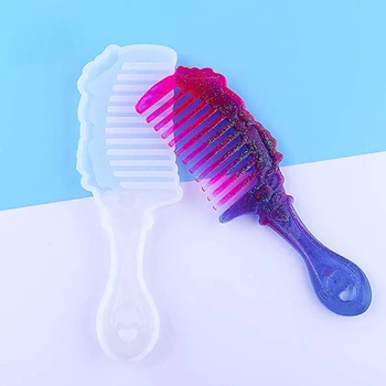 2 Shapes Comb 3D Transparent Epoxy Resin DIY Mold for DIY Comb Casting Silicone Mold Art Craft Making Handmade Comb Gift
2 Shapes Comb 3D Transparent Epoxy Resin DIY Mold for DIY Comb Casting Silicone Mold Art Craft Making Handmade Comb Gift