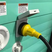 1pc RV Boat Power Outlet 30A Torsion Connection Socket Plug With Waterproof Cover For Trailer Camping RV Motorhome Outdoor
1pc RV Boat Power Outlet 30A Torsion Connection Socket Plug With Waterproof Cover For Trailer Camping RV Motorhome Outdoor