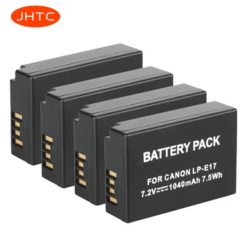 JHTC 1040mAh Battery LP E17 LPE17 LP-E17 LPE17 Camera For Canon EOS M3 M5 750D 760D T6i T6s 8000D Kiss X8i Battery
JHTC 1040mAh Battery LP E17 LPE17 LP-E17 LPE17 Camera For Canon EOS M3 M5 750D 760D T6i T6s 8000D Kiss X8i Battery