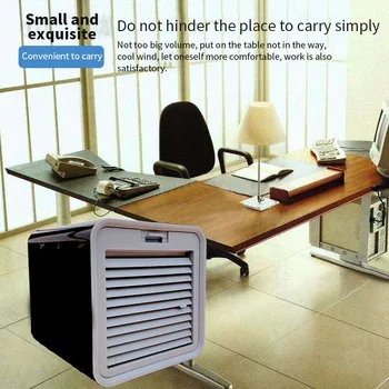 Air Cooler Mini Air Conditioner Portable Humidifier Air Personal Space Cooler Mini Fan Water Cooling Space Air Cooling Fan New
Air Cooler Mini Air Conditioner Portable Humidifier Air Personal Space Cooler Mini Fan Water Cooling Space Air Cooling Fan New