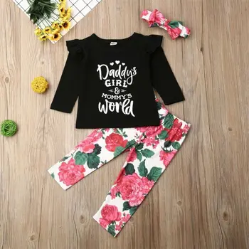Newborn Infant Baby Girls Clothes Floral Top T Shirt Legging Pants Outfit Autumn Long Sleeve Baby Girl Clothing Set
Newborn Infant Baby Girls Clothes Floral Top T Shirt Legging Pants Outfit Autumn Long Sleeve Baby Girl Clothing Set
