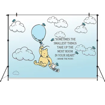 Photography Backdrop Winnie White Clouds Blue Sky Balloons Custom Backdrops Winnie Pool Birthday Decor Background Photo Studio
Photography Backdrop Winnie White Clouds Blue Sky Balloons Custom Backdrops Winnie Pool Birthday Decor Background Photo Studio