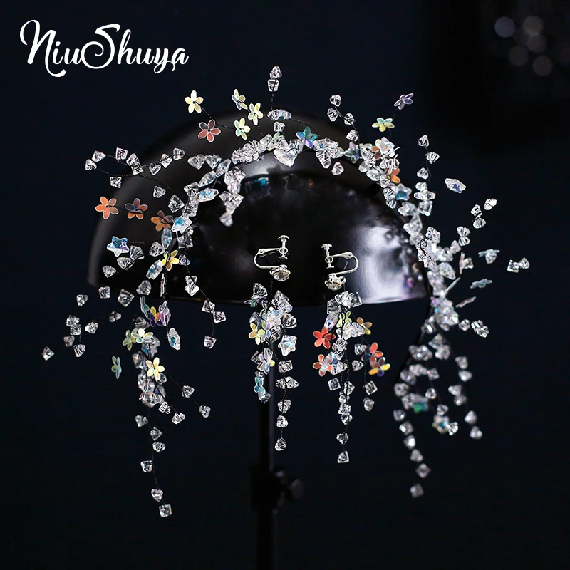 NiuShuya Black Headbands Hairbands Graceful Star Flower Headdress Brides Party Dress Crowns Wedding Hair Accessories 
NiuShuya Black Headbands Hairbands Graceful Star Flower Headdress Brides Party Dress Crowns Wedding Hair Accessories