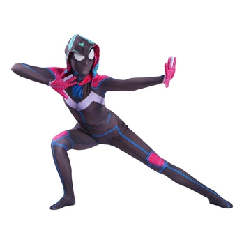 Spider Gwen Stacy Costume Women Girls Gwen Hoodie Mask Anti-Gwenom Cosplay Female Venom Symbiote Spider Suit Spandex
Spider Gwen Stacy Costume Women Girls Gwen Hoodie Mask Anti-Gwenom Cosplay Female Venom Symbiote Spider Suit Spandex